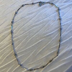 Vendome Silver Tone Necklace